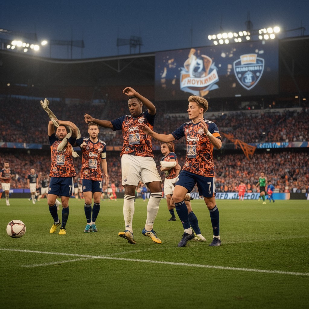 AI-generated illustration of Houston Dynamo