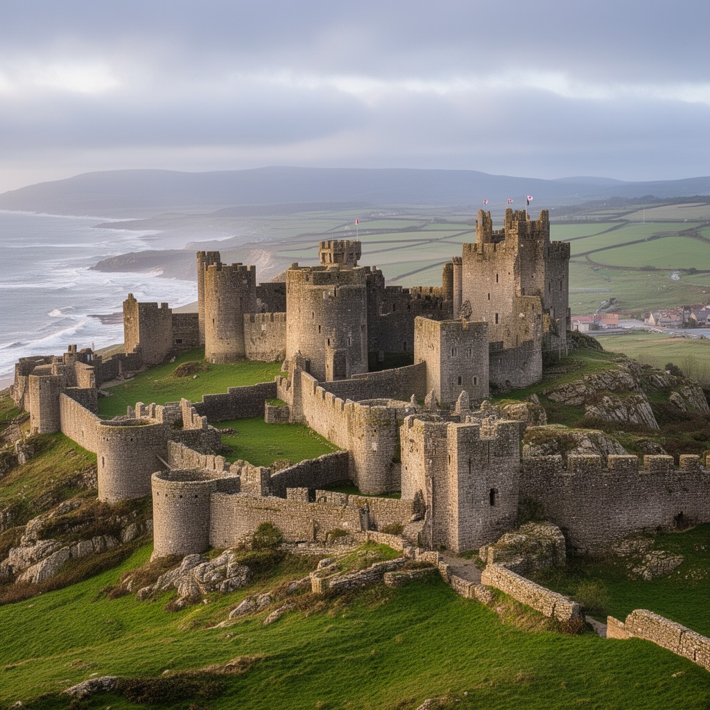 AI-generated illustration of Northumberland
