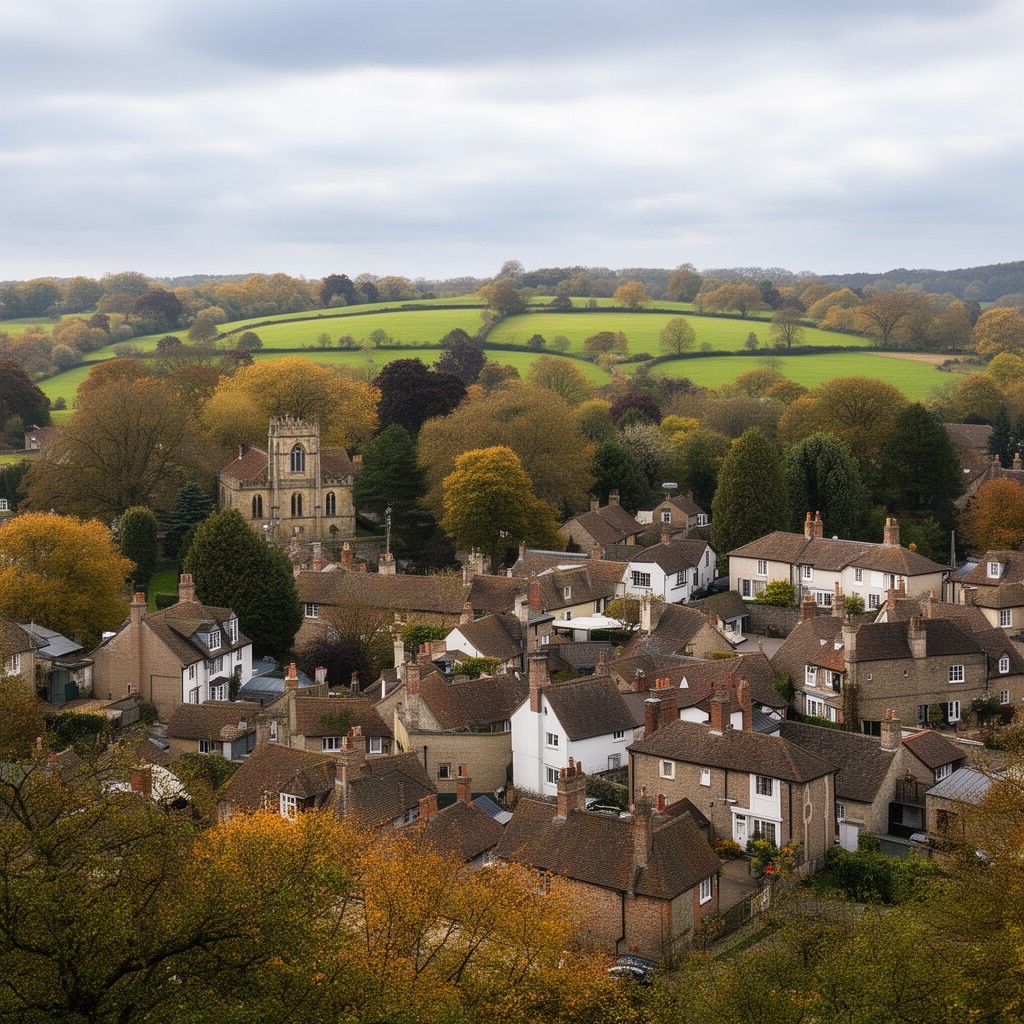 AI-generated illustration of Westerham