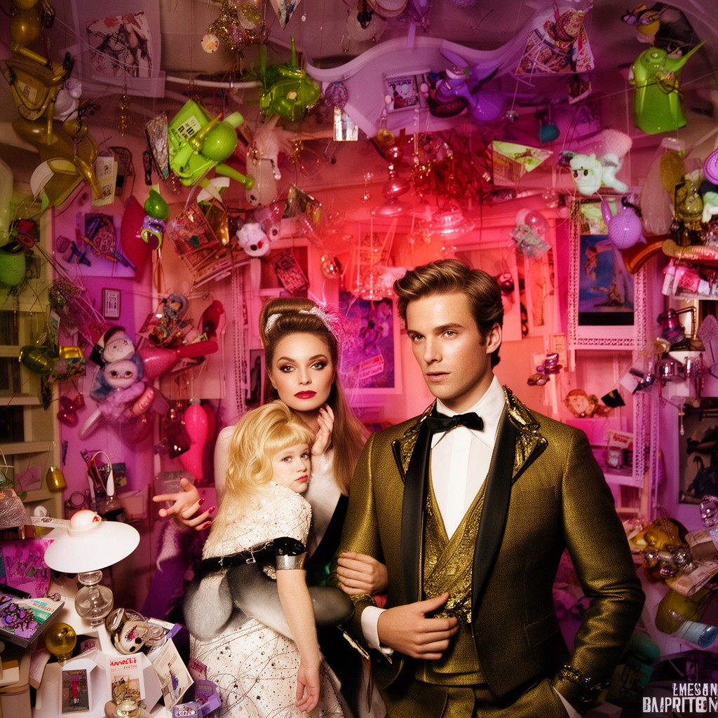 AI-generated illustration of Miles Aldridge