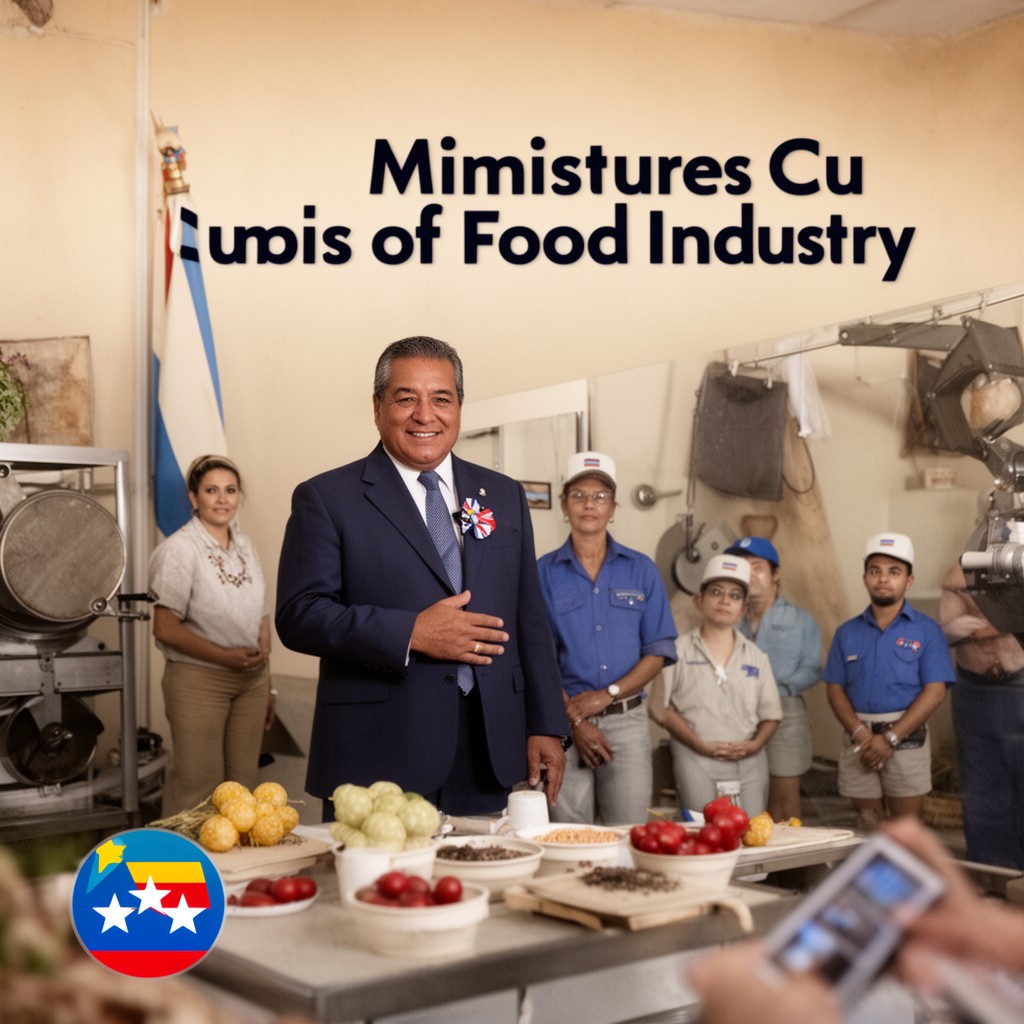 AI-generated illustration of Minister of Food Industry of Cuba