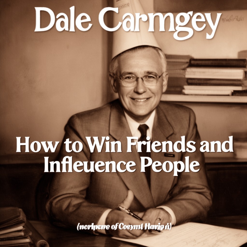 AI-generated illustration of Dale Harbison Carnagey