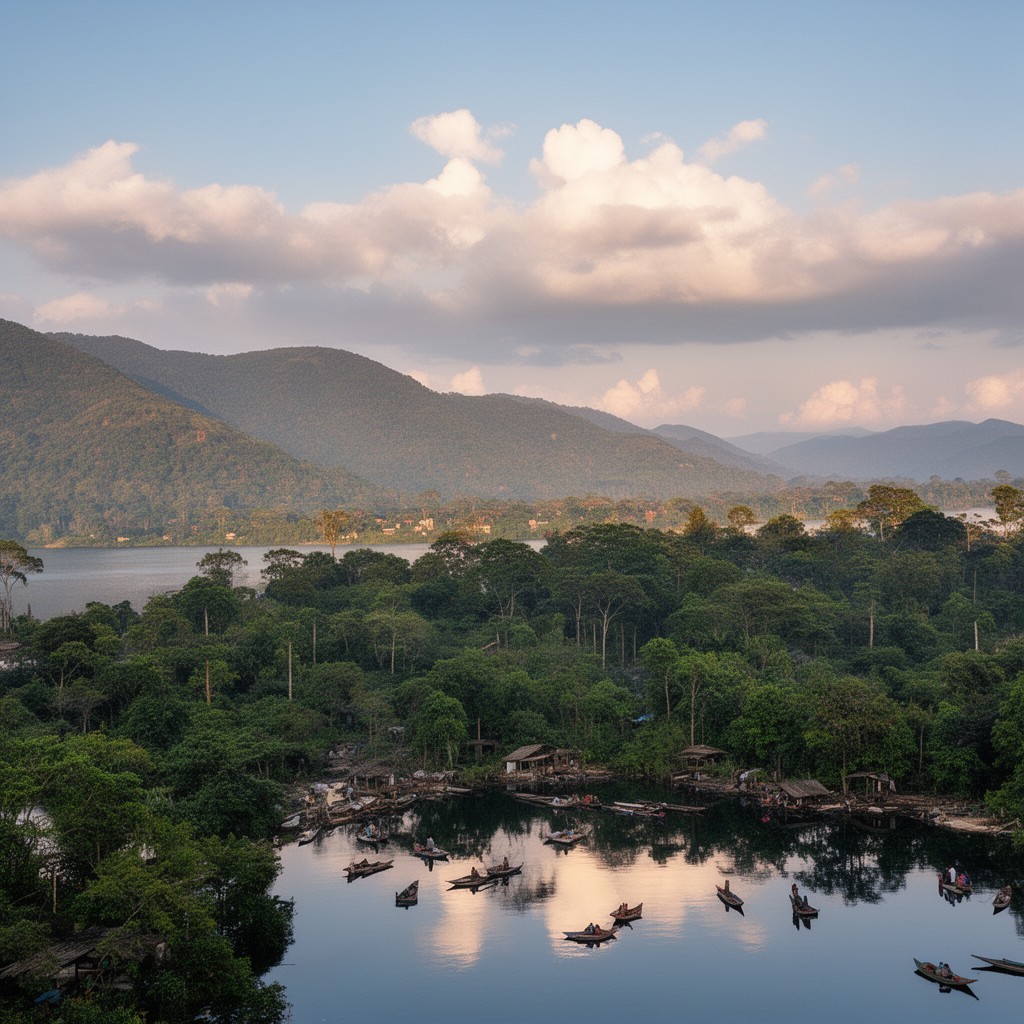 AI-generated illustration of Kigoma Region