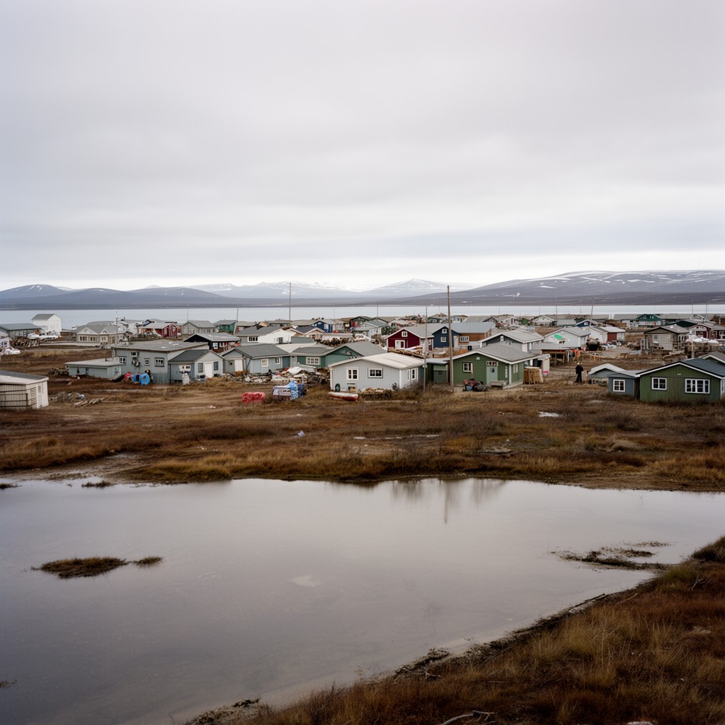 AI-generated illustration of Kangiqsujuaq