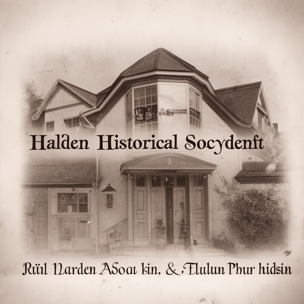 AI-generated illustration of Halden Historical Society