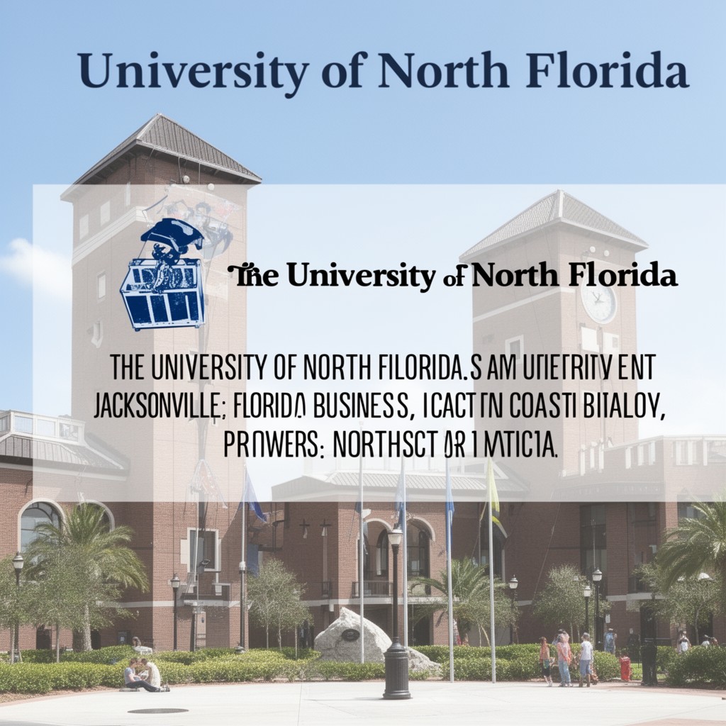 AI-generated illustration of University of North Florida