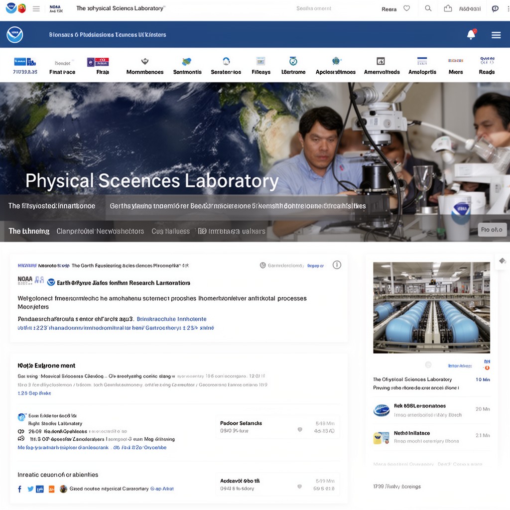 AI-generated illustration of Physical Sciences Laboratory