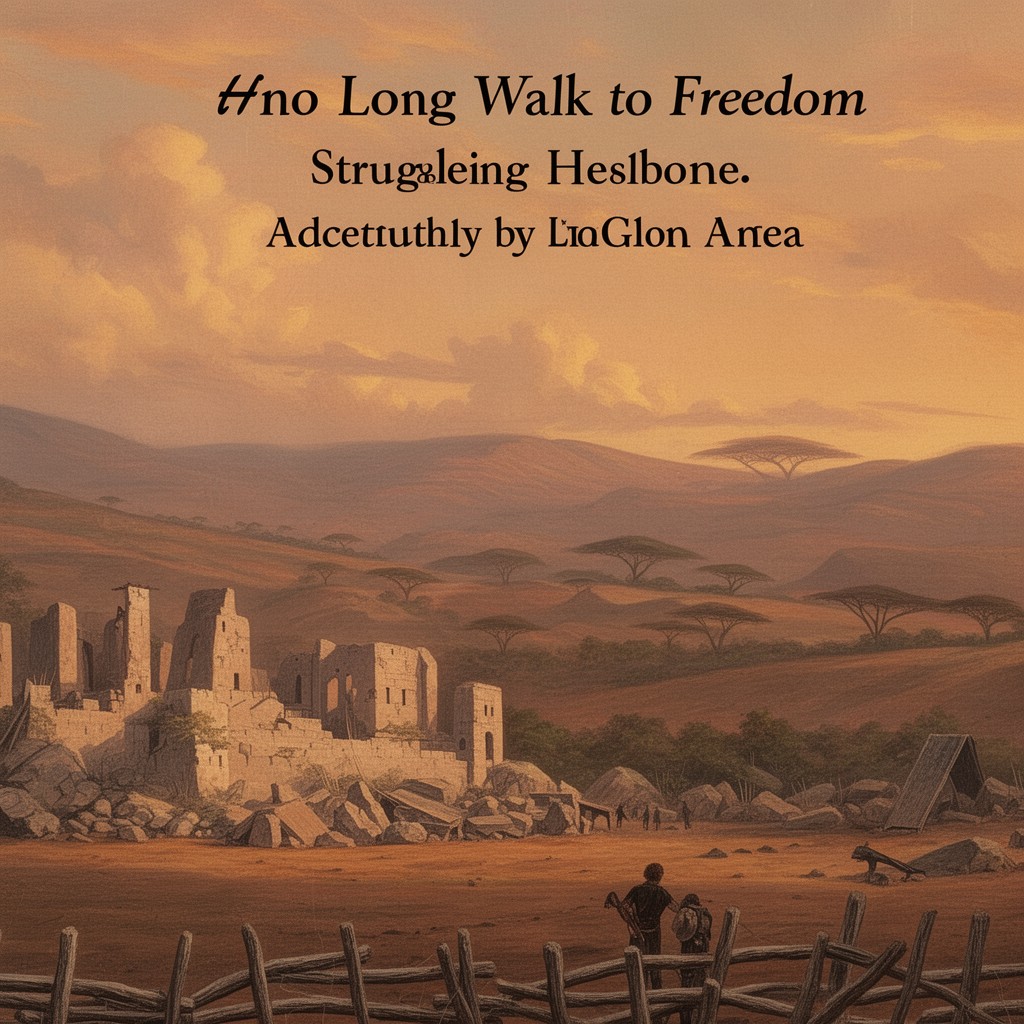 AI-generated illustration of Long Walk to Freedom