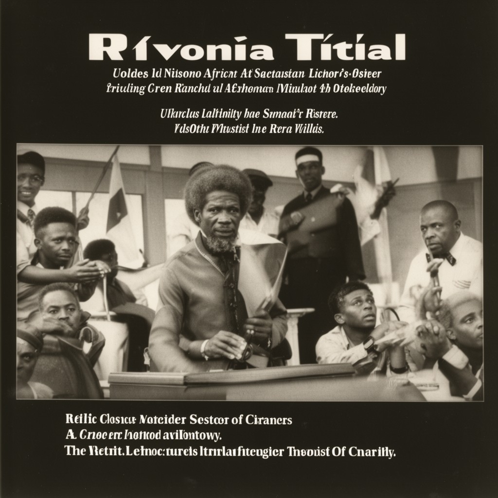 AI-generated illustration of Rivonia Trial