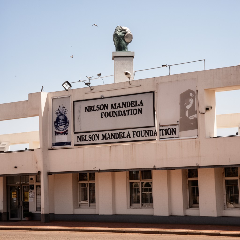 AI-generated illustration of Nelson Mandela Foundation