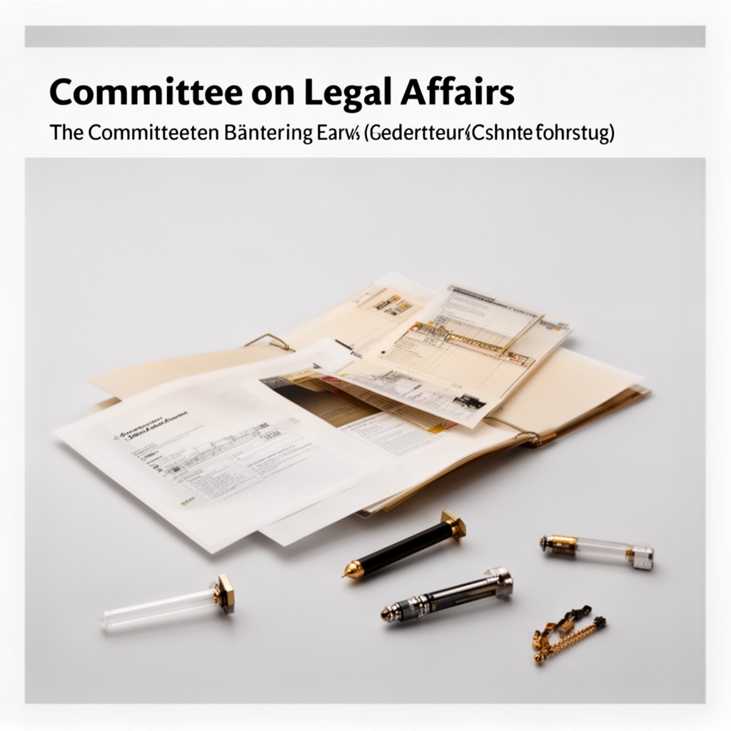 AI-generated illustration of Committee on Legal Affairs