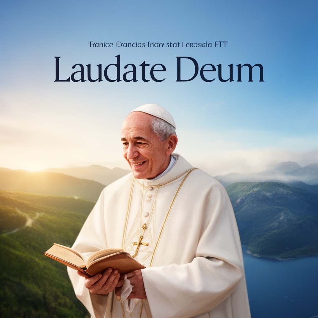 AI-generated illustration of Laudate Deum
