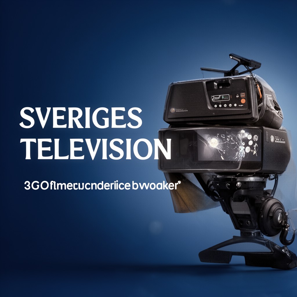 AI-generated illustration of Sveriges Television