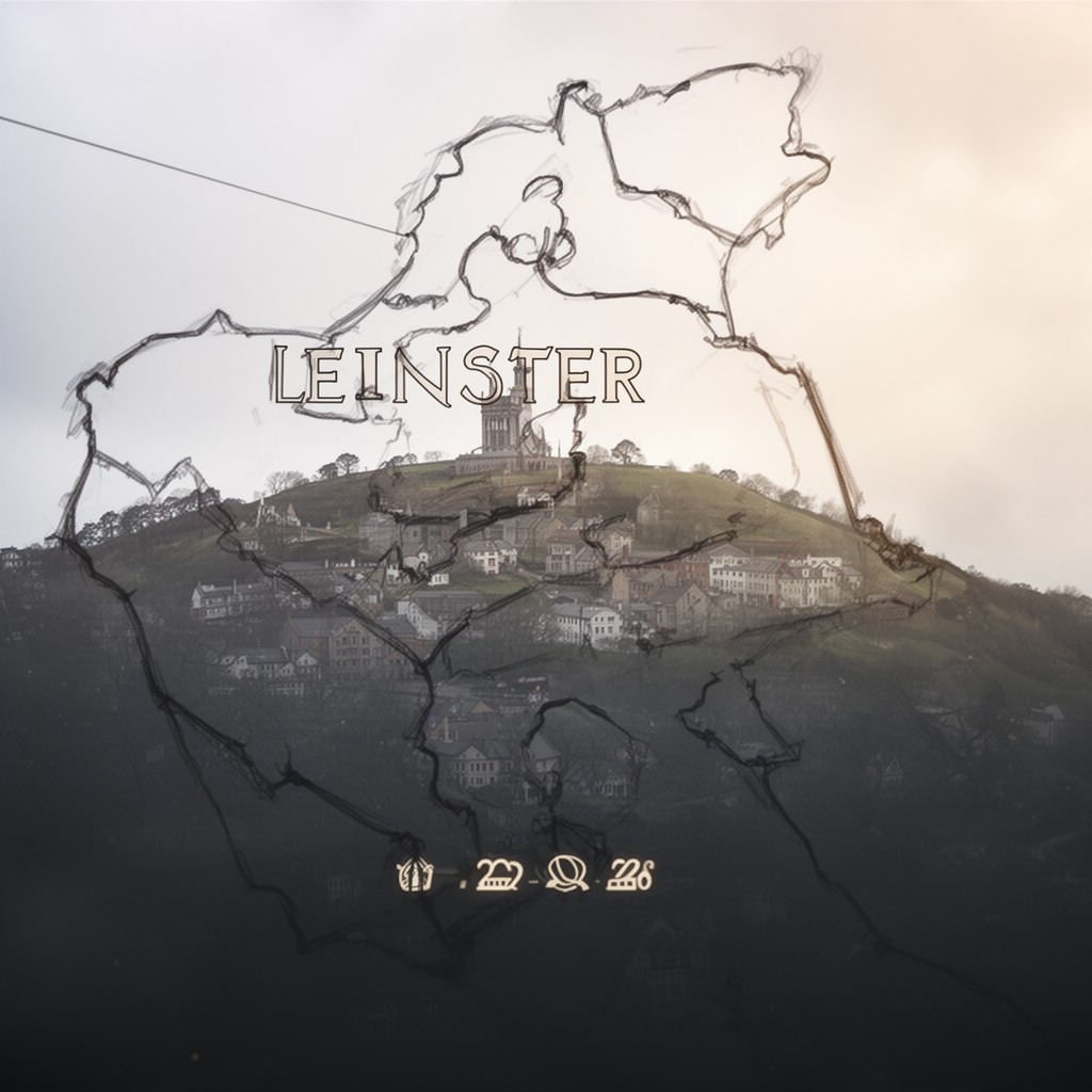 AI-generated illustration of Leinster