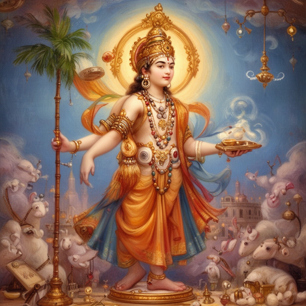 AI-generated illustration of Mahavira