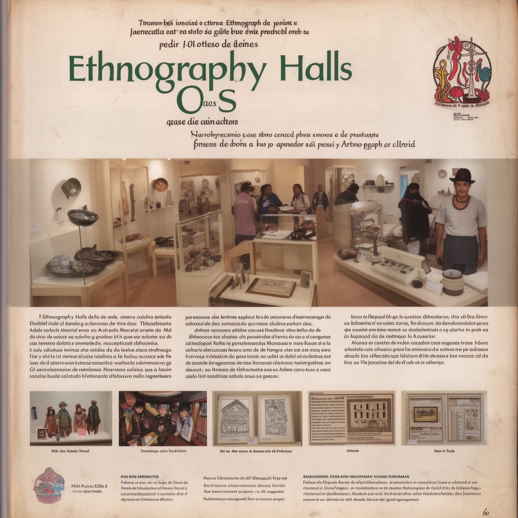 AI-generated illustration of Ethnography Halls