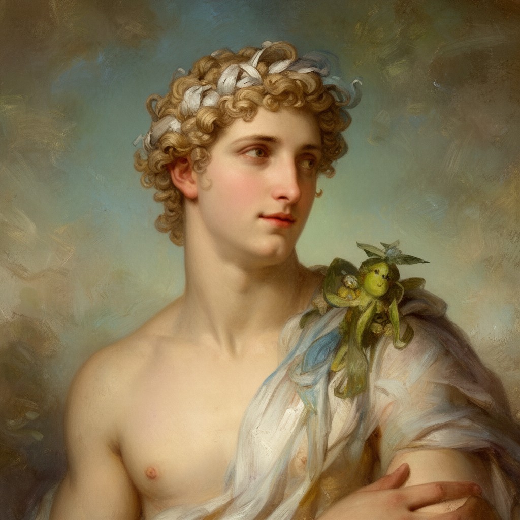 AI-generated illustration of Hermaphroditus
