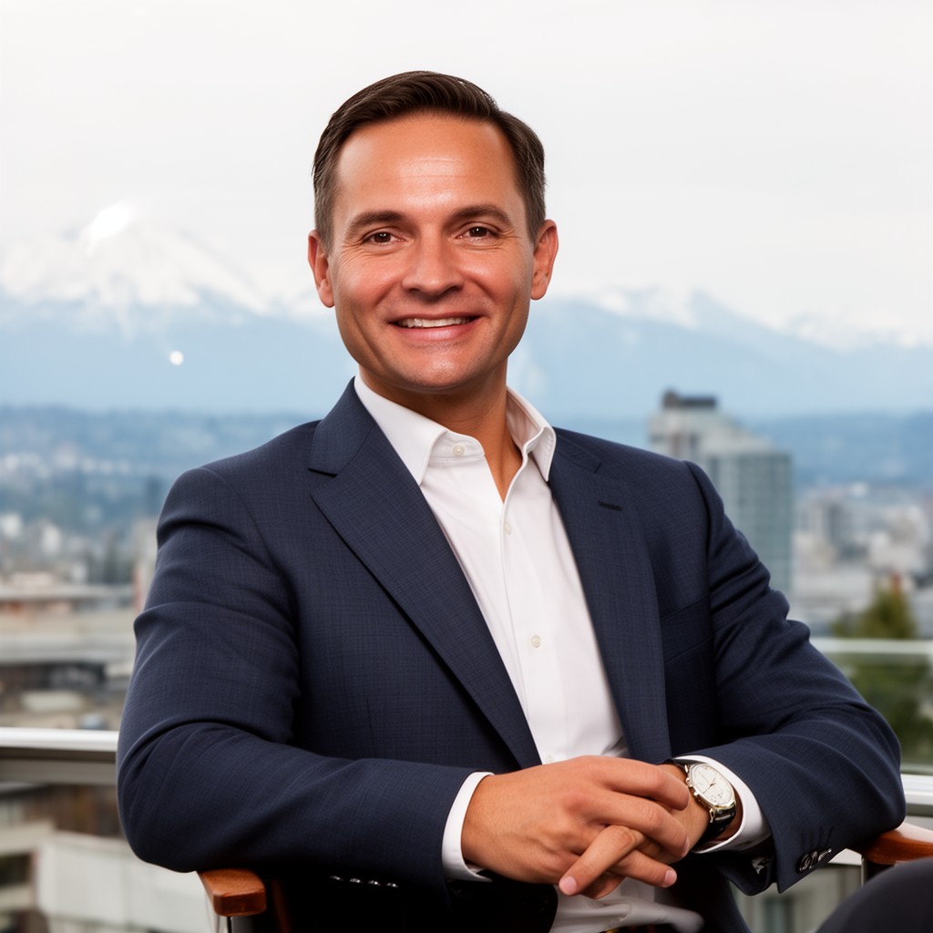 AI-generated illustration of Mayor of Vancouver