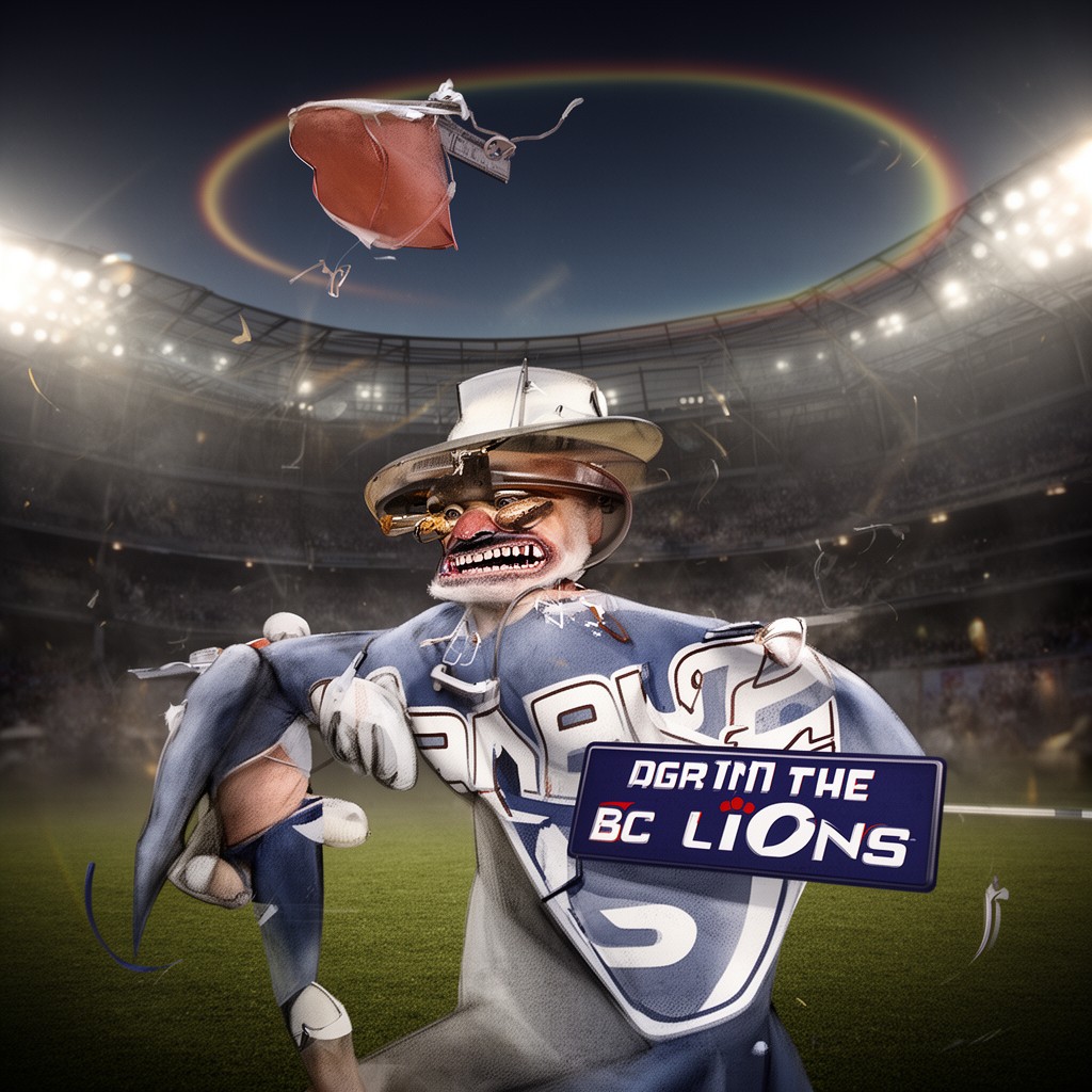 AI-generated illustration of BC Lions
