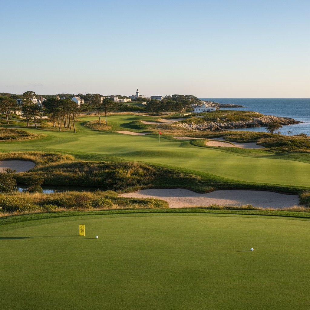 AI-generated illustration of Sankaty Head Golf Club