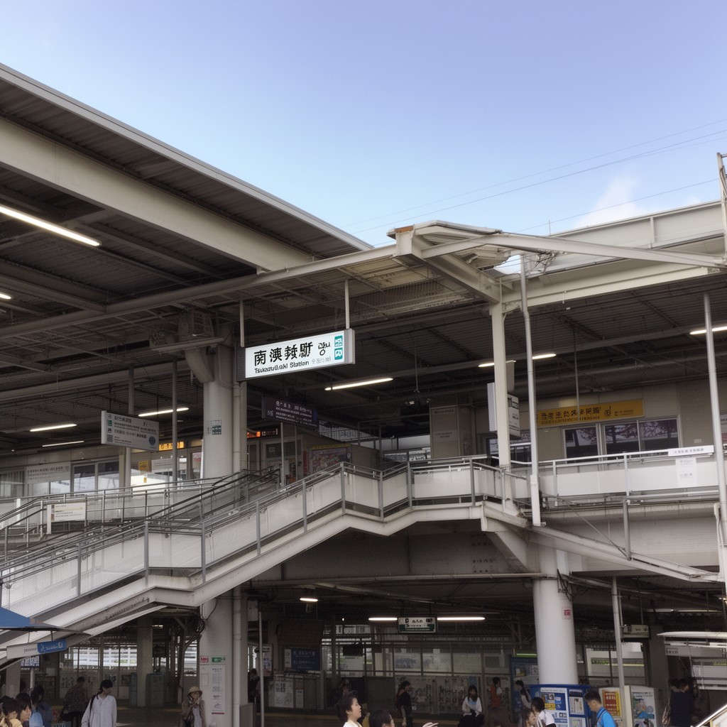 AI-generated illustration of Takatsuki Station