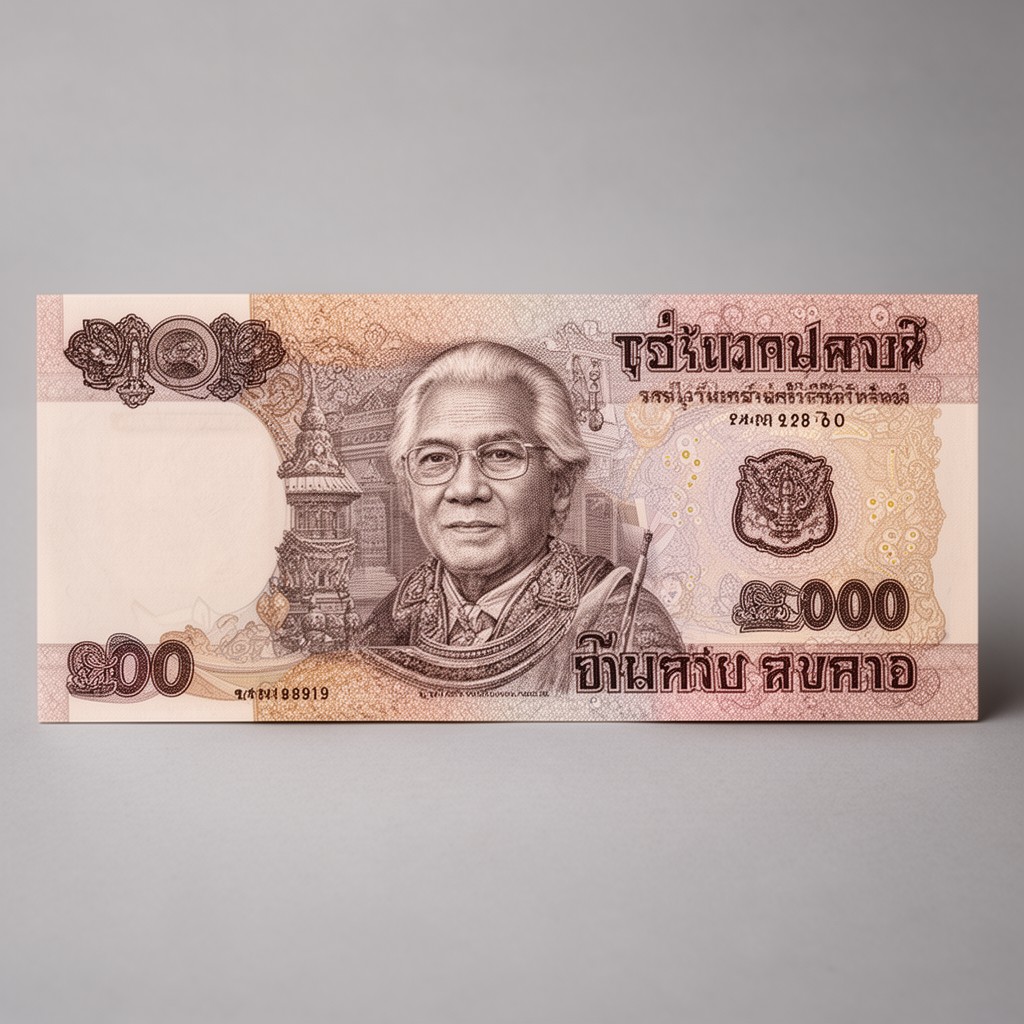 AI-generated illustration of Thai baht