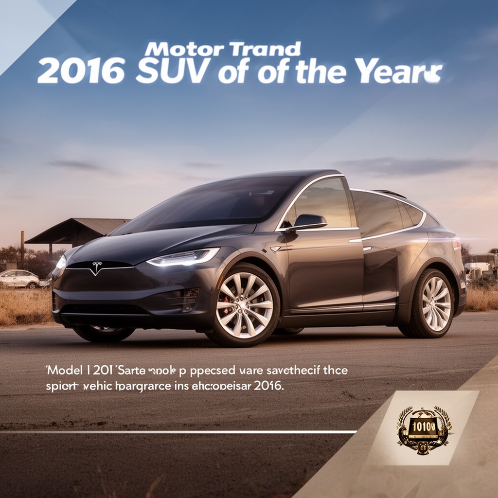 AI-generated illustration of Motor Trend 2016 SUV of the Year