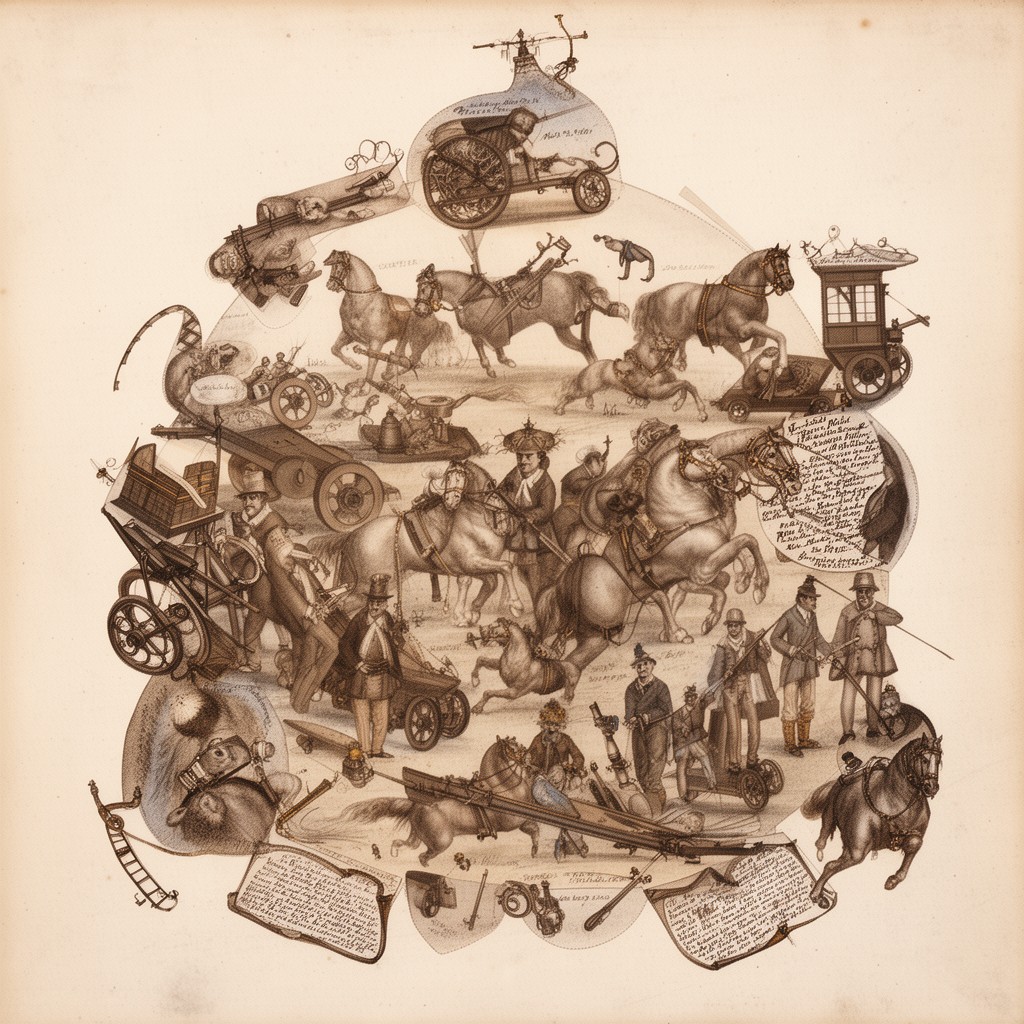 AI-generated illustration of Massachusetts Provincial Artillery Regiment