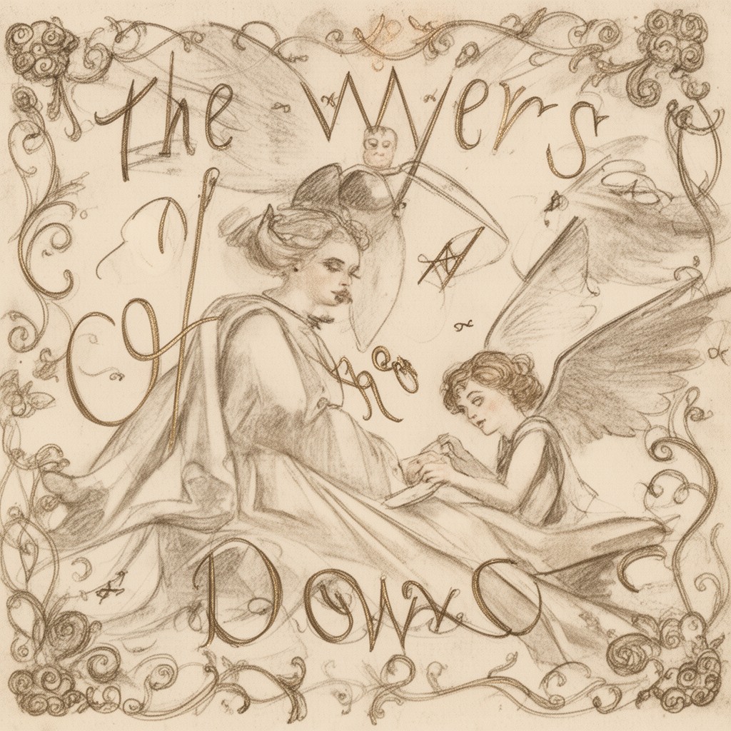 AI-generated illustration of The Wings of the Dove