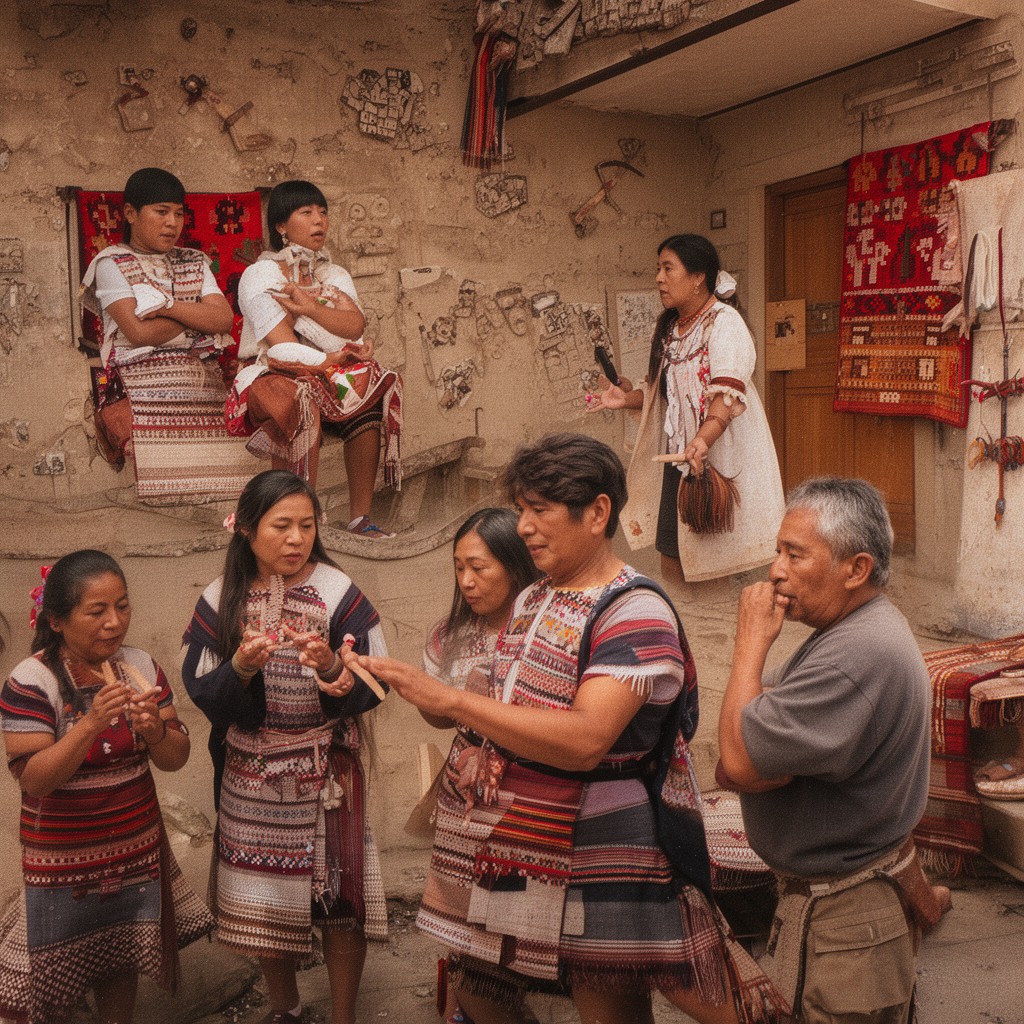 AI-generated illustration of Zapotec