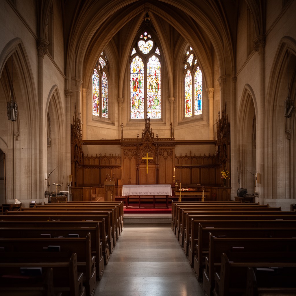 AI-generated illustration of Miller Chapel
