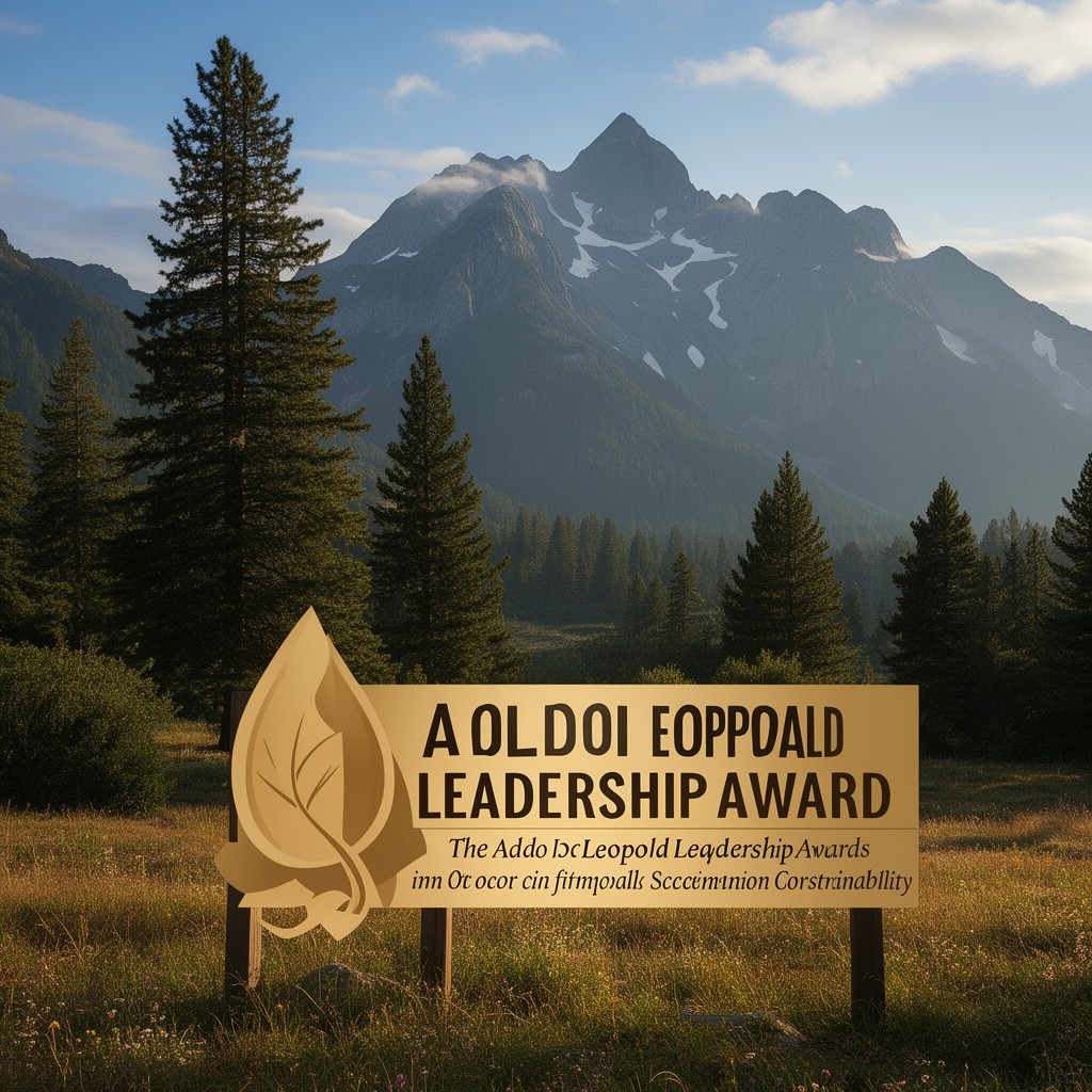AI-generated illustration of Aldo Leopold Leadership Award