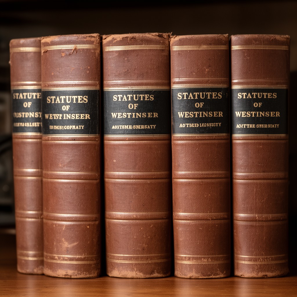 AI-generated illustration of Statutes of Westminster