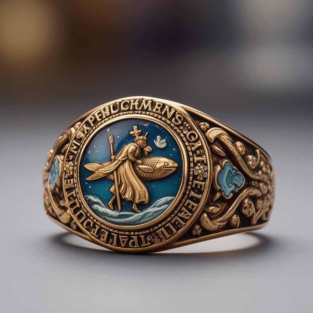 AI-generated illustration of Fisherman’s Ring