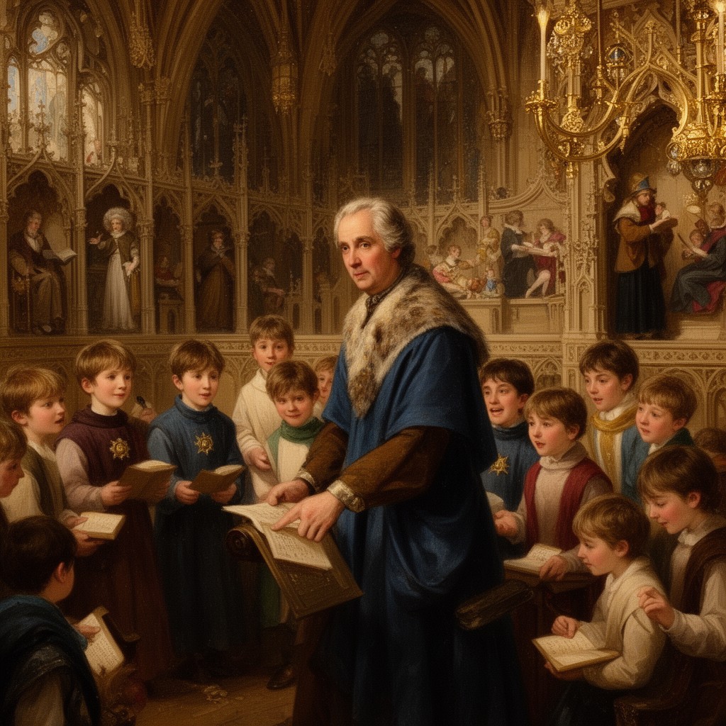 AI-generated illustration of Master of the Children