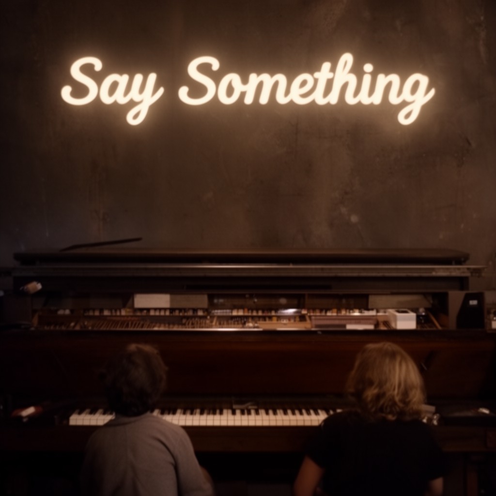 AI-generated illustration of Say Something