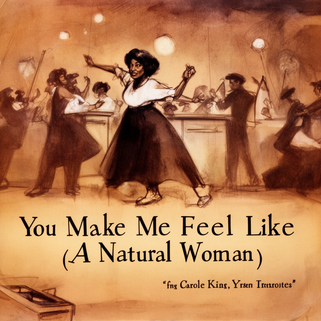 AI-generated illustration of (You Make Me Feel Like) A Natural Woman
