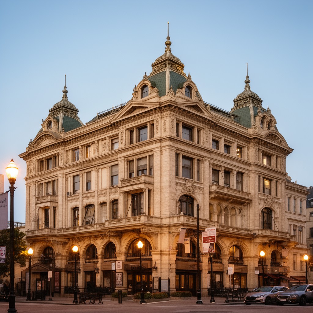 AI-generated illustration of Grand Opera House (Macon, Georgia)