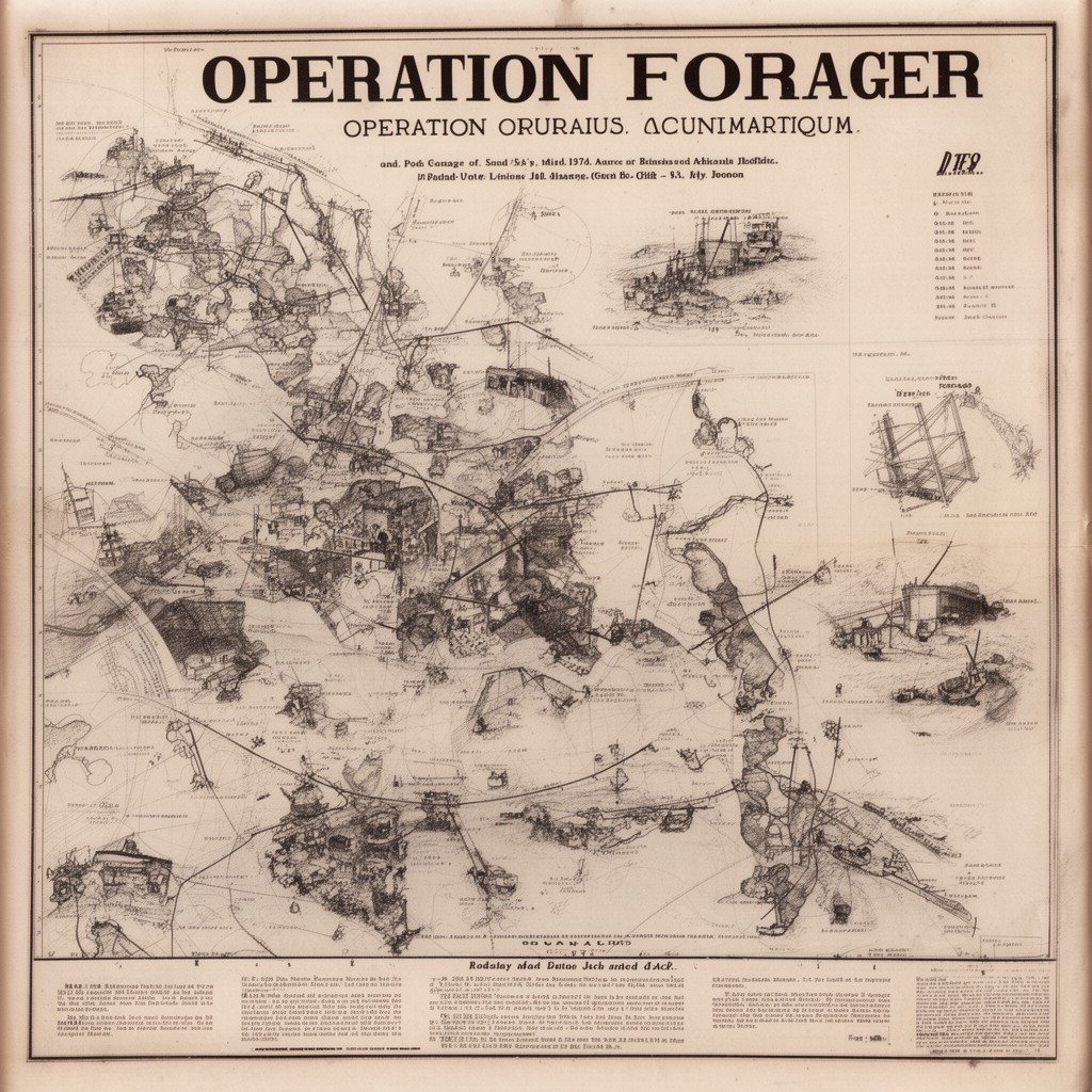 AI-generated illustration of Operation Forager