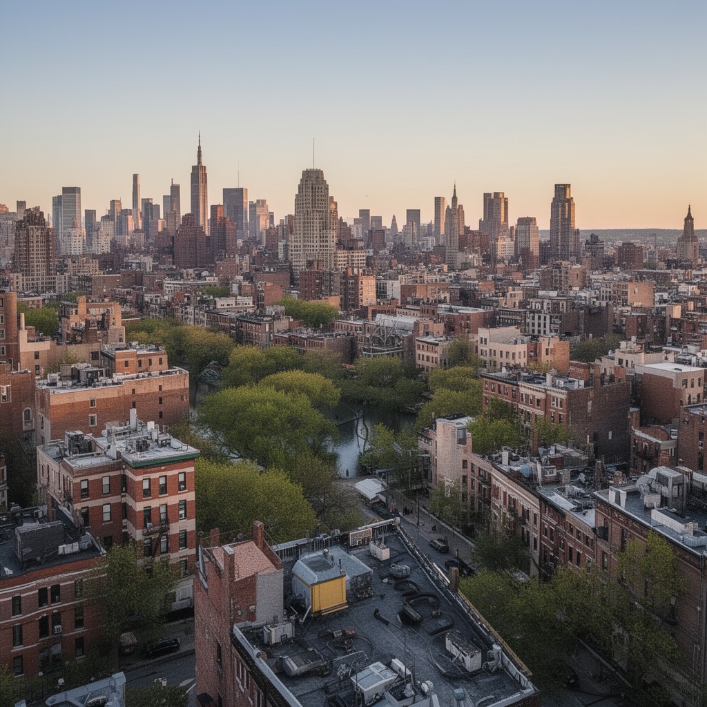 AI-generated illustration of Upper West Side