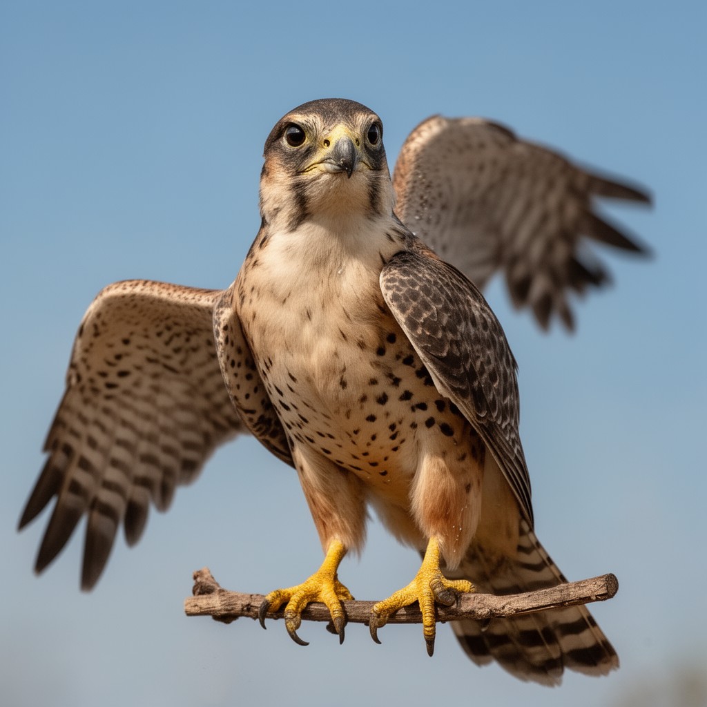 AI-generated illustration of Falconiformes