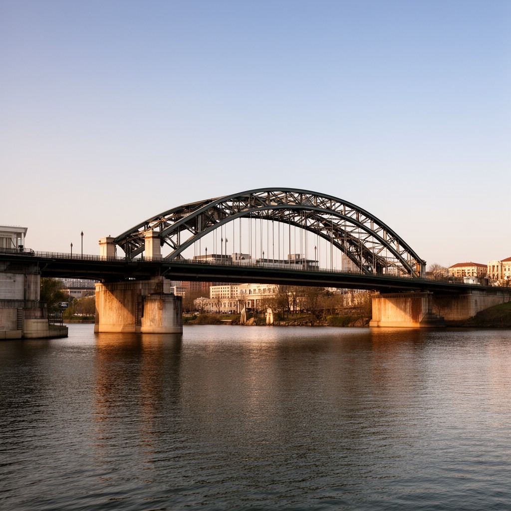 AI-generated illustration of Key Bridge