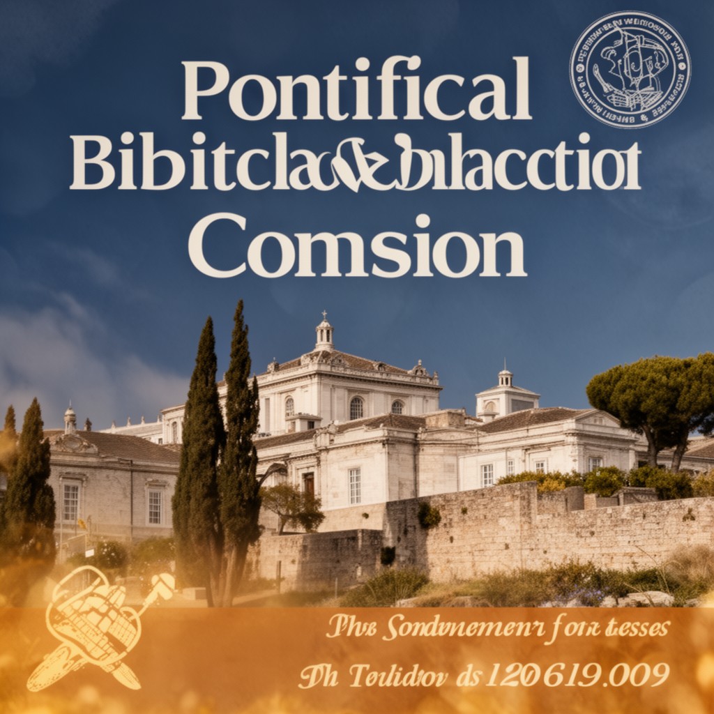 AI-generated illustration of Pontifical Biblical Commission