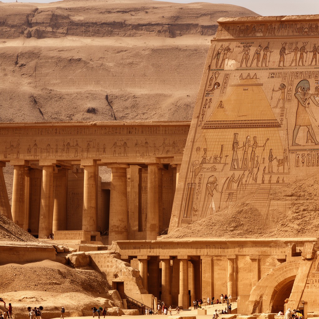 AI-generated illustration of Fifth Dynasty of Egypt