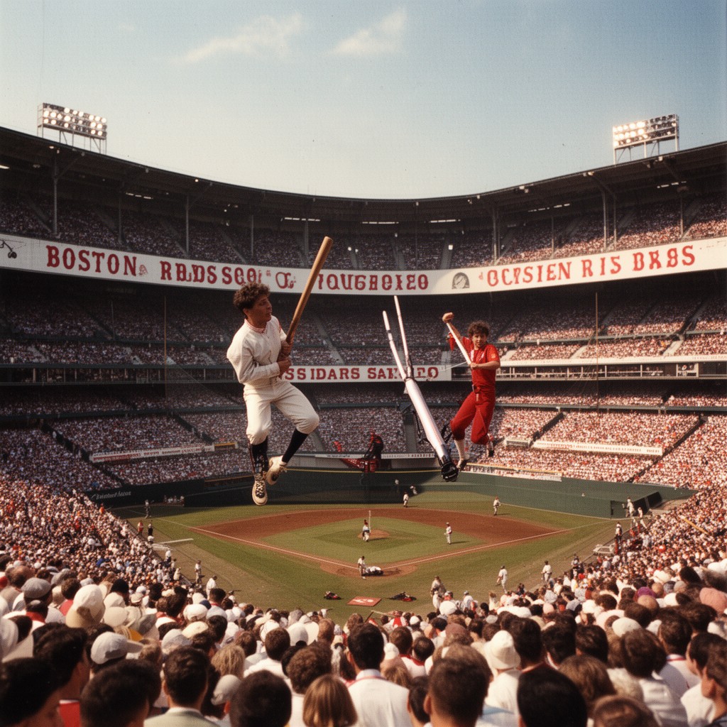 AI-generated illustration of 1975 World Series