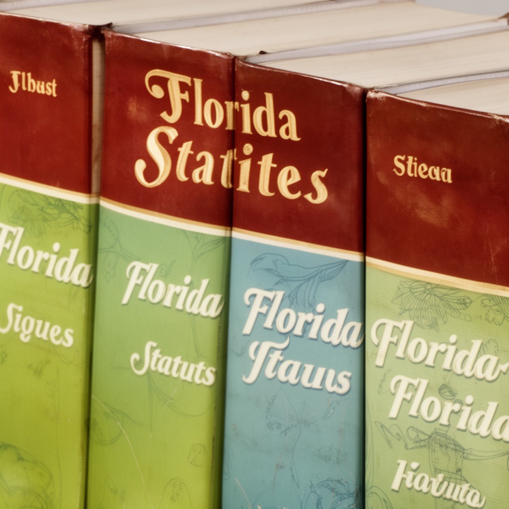 AI-generated illustration of Florida statutes