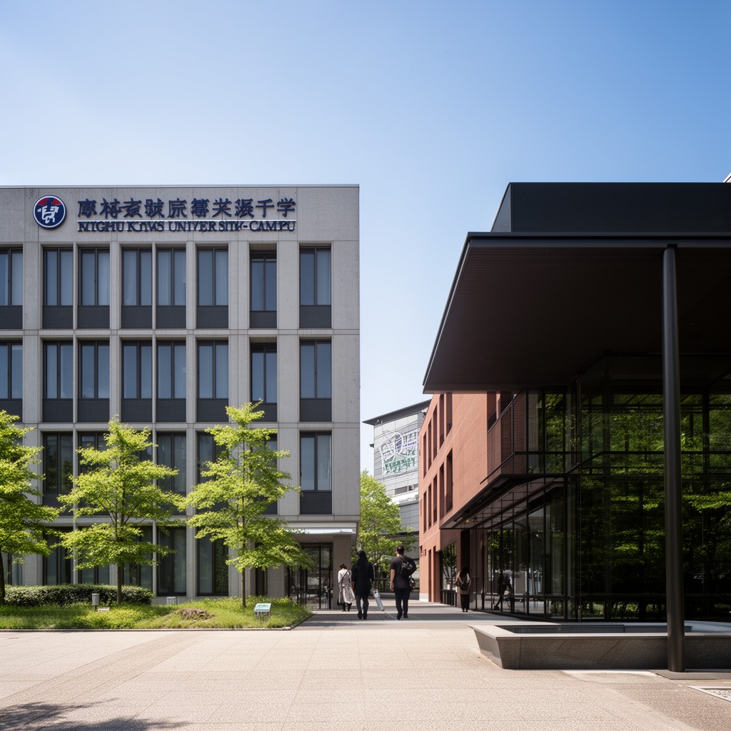 AI-generated illustration of Maidashi Campus