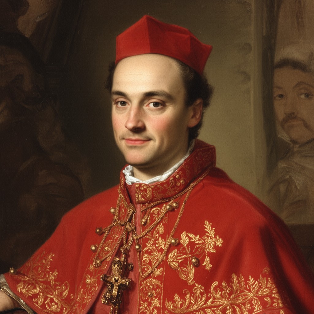 AI-generated illustration of Cardinal Infante Ferdinand of Austria