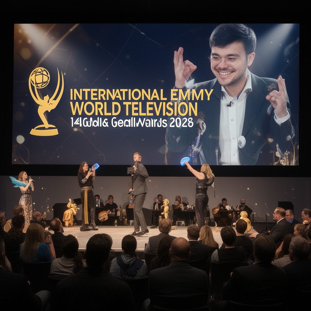 AI-generated illustration of International Emmy World Television Festival