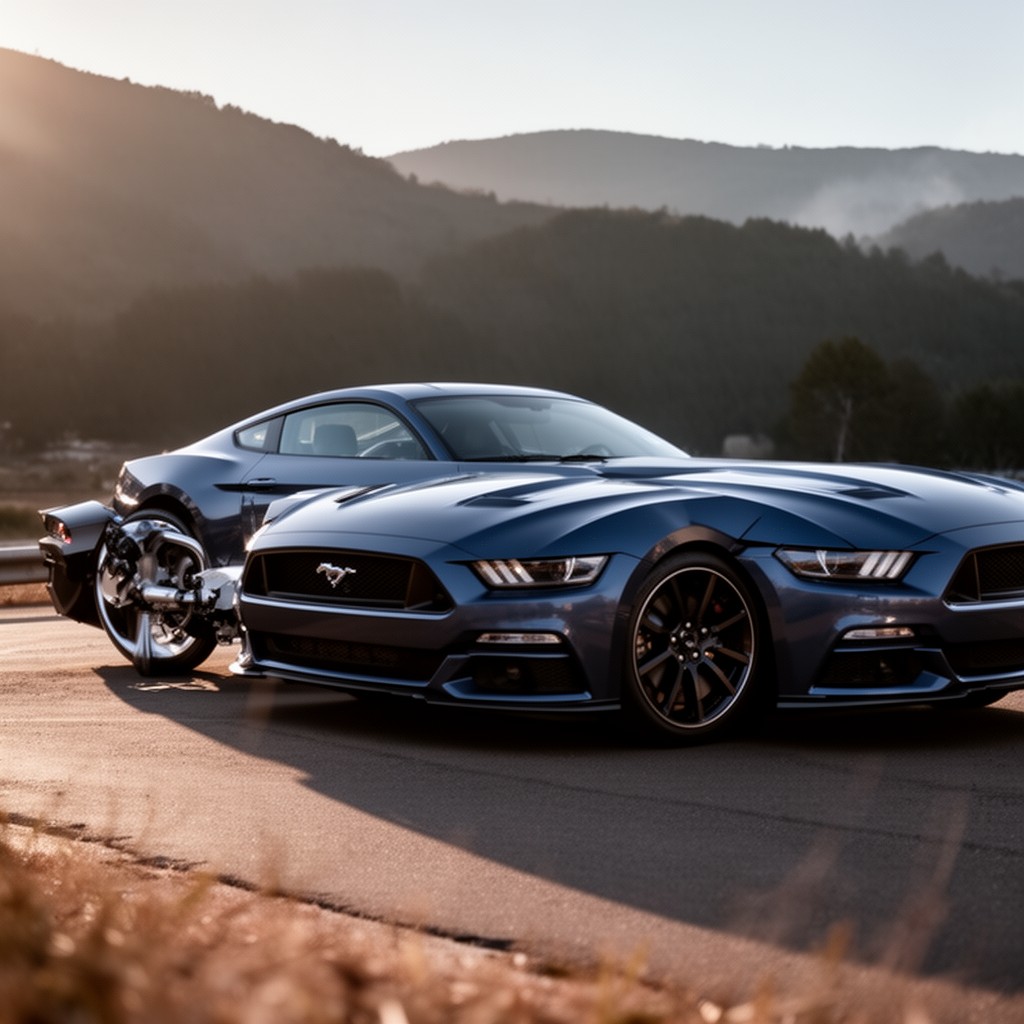 AI-generated illustration of Ford S550 platform (sixth generation)